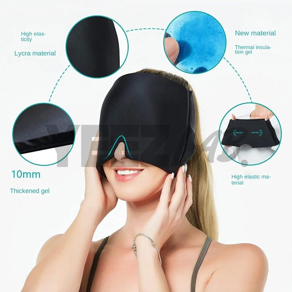 YeezLab™ Headache & Migraine Relief Cap – Soothe Pain with Cooling Comfort