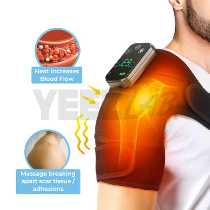 YeezLab™ Heated Shoulder Massager – Soothe and Relax Your Muscles