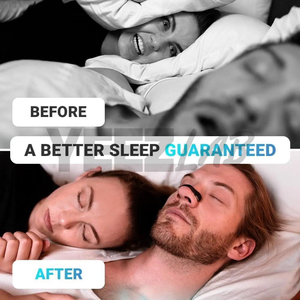 YeezLab™ Magnetic Nasal Dilator – Anti-Snoring & Breathing Relief Strips for Sleep & Sports