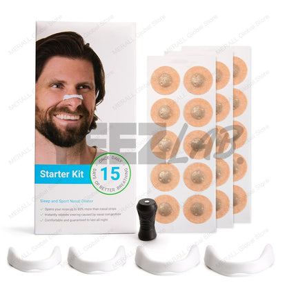 YeezLab™ Magnetic Nasal Dilator – Anti-Snoring & Breathing Relief Strips for Sleep & Sports