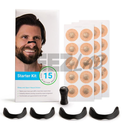 YeezLab™ Magnetic Nasal Dilator – Anti-Snoring & Breathing Relief Strips for Sleep & Sports