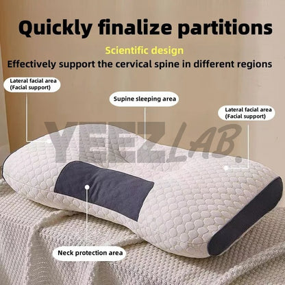 YeezLab™ Orthopedic Cervical Massage Pillow – Ultimate Neck Support for Restful Sleep