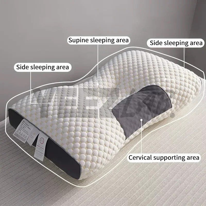 YeezLab™ Orthopedic Cervical Massage Pillow – Ultimate Neck Support for Restful Sleep