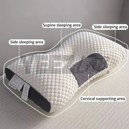 YeezLab™ Orthopedic Cervical Massage Pillow – Ultimate Neck Support for Restful Sleep