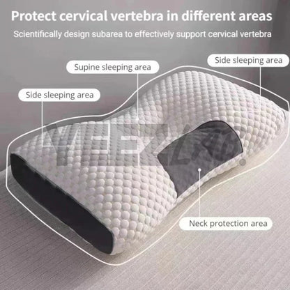 YeezLab™ Orthopedic Cervical Massage Pillow – Ultimate Neck Support for Restful Sleep