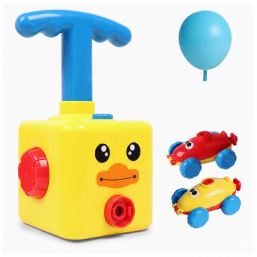 Fun Toy Balloon Powered Racing Car - Yeezlab