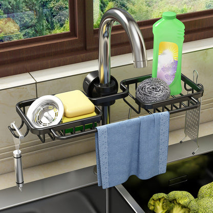 Modern Bathroom Sink Storage Organizer