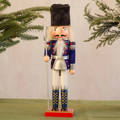 Classic Wooden Christmas Nutcracker Decor