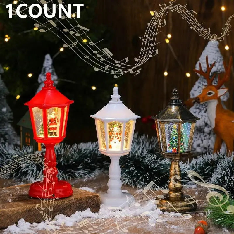 Magical Snow Globe Christmas Lantern