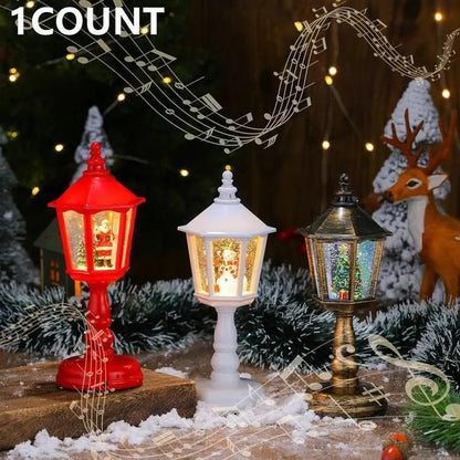 Magical Snow Globe Christmas Lantern