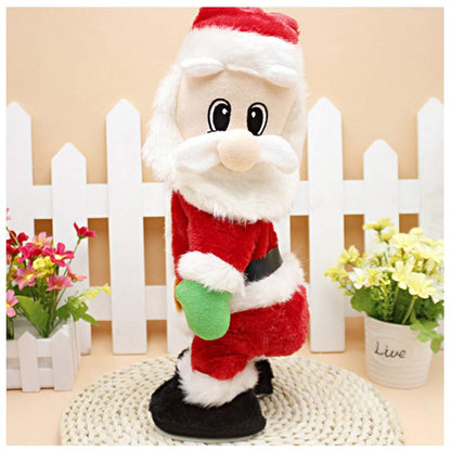 Fun Dancing Santa Claus Figurine