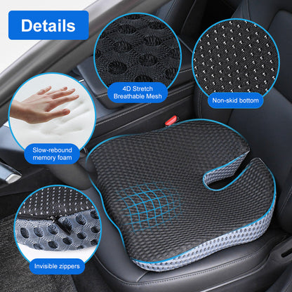 Comfortable Memory Foam Car Seat Cushion