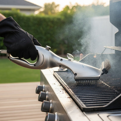 Stainless Steel Steam Cleaning Grill Brush