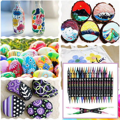 Vibrant Art Marker Set