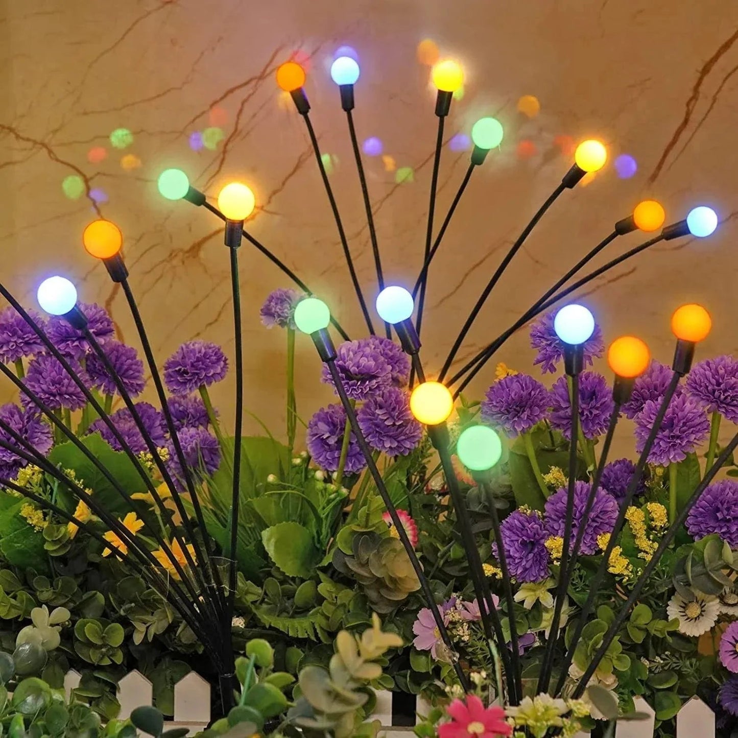 Colorful Outdoor Solar String Lights