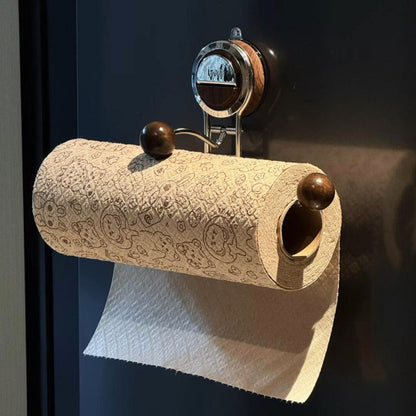 Stick On Stainless Steel Paper Towel Holder