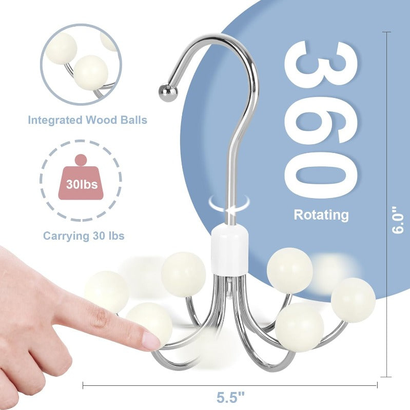 Compact Wall Hook Storage Organizer - Yeezlab