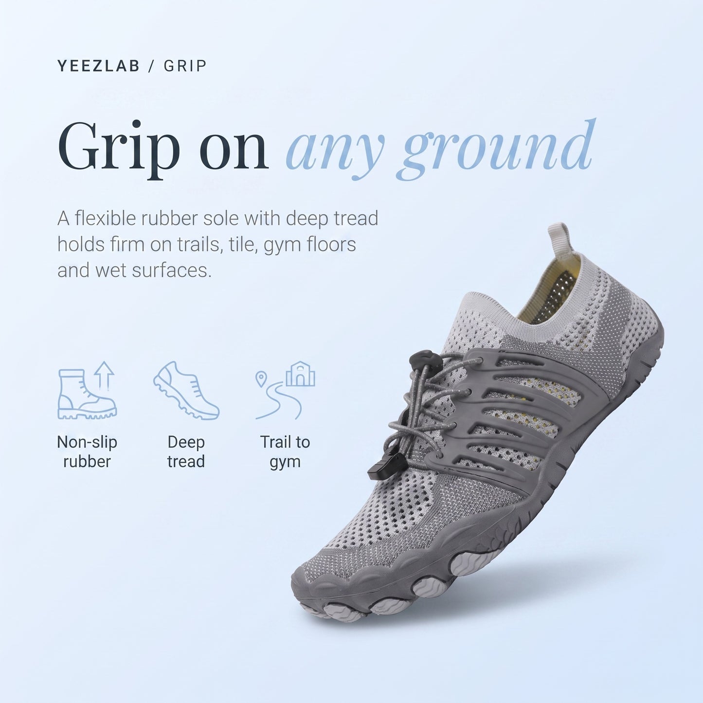 Finger Barefoot Shoes - Grip on any ground
