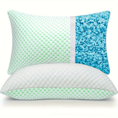 Cool Gel Memory Foam Pillow with Breathable Bamboo Cover