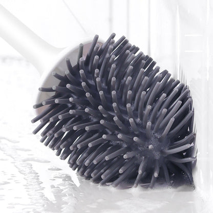 Easy Clean Toilet Brush with Holder