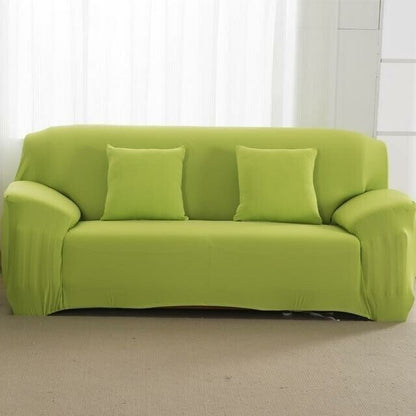 Fits Most Sofas Stretchy Slipcover - Solid Colors