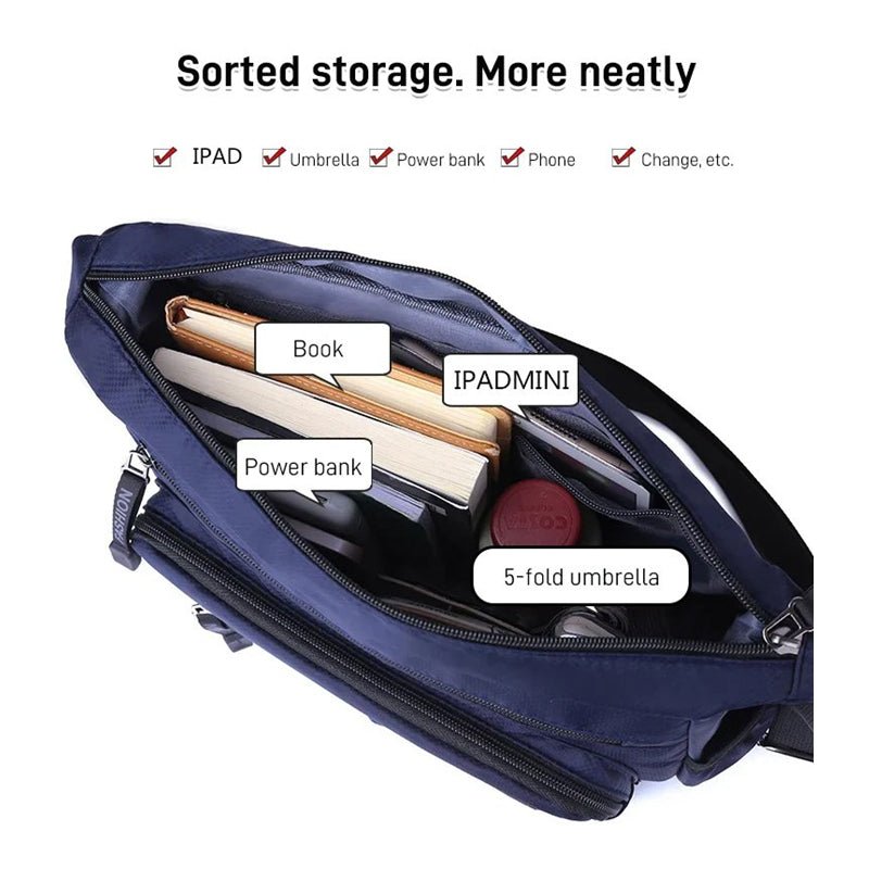 Spacious Multi Compartment Men's Travel Bag