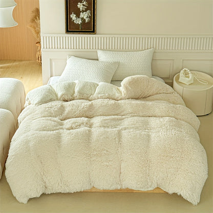 Plush Soft Sheepskin Throw Blanket