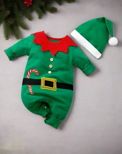 Cute Baby Christmas Romper Suit for Boys Girls