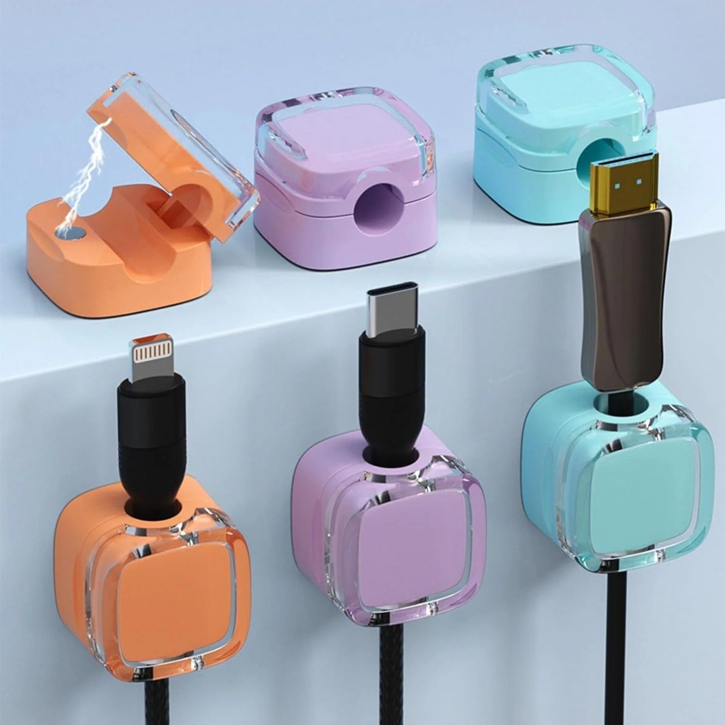Strong Adhesive Cable Management Clips
