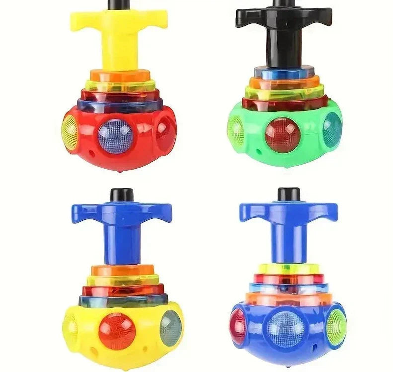 Colorful LED Spinning Top Lamp - Yeezlab