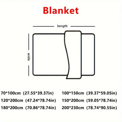 Soft Gray Plush Blanket for All Seasons