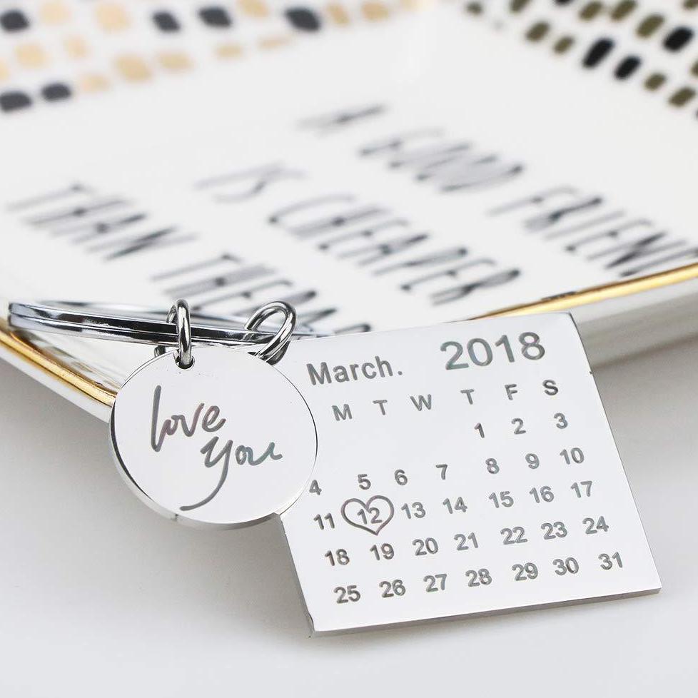 Mini Daily Planner Keychain