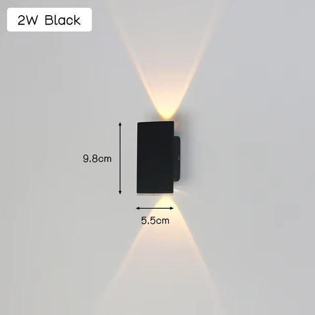 Premium LED Outdoor Wall Light Aluminum