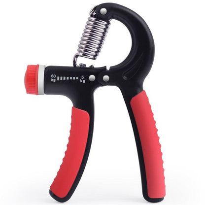 Hand grip fitness trainer with adjustable resistance