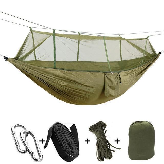 Compact Travel Hammock with Bug Net - Yeezlab