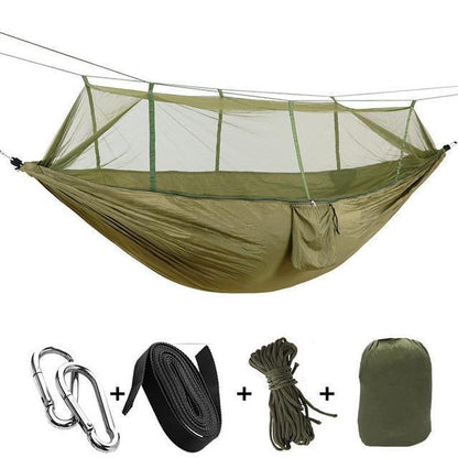Compact Travel Hammock with Bug Net - Yeezlab