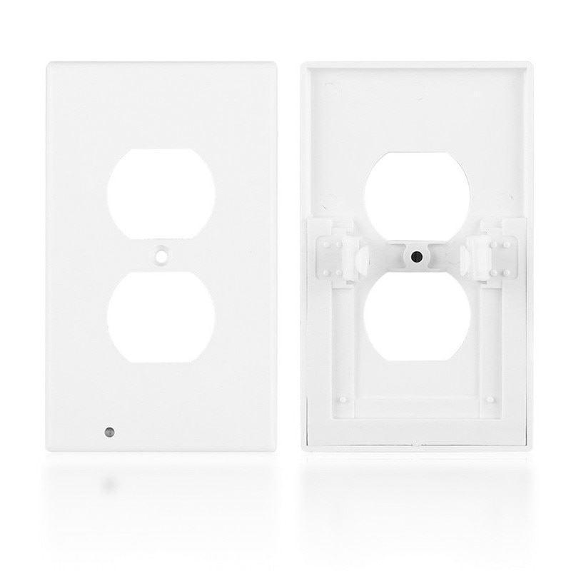 Smart Plug in Night Light Outlet Cover