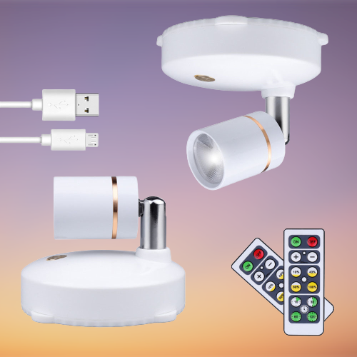 Bright Wireless LED Portable Spotlight Lamp - Yeezlab