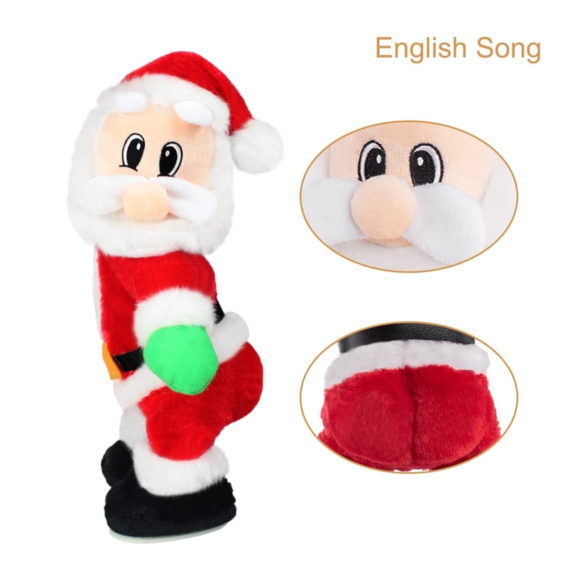 Fun Dancing Santa Claus Figurine
