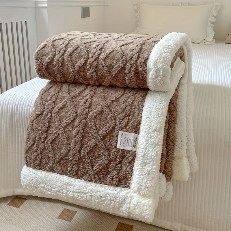 Cozy Plush Throw Blanket for Soft Warmth
