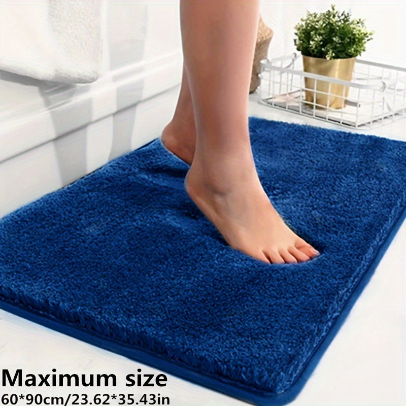 Luxury Plush Bathroom Mat - Ultra Soft Non Slip Bathmat