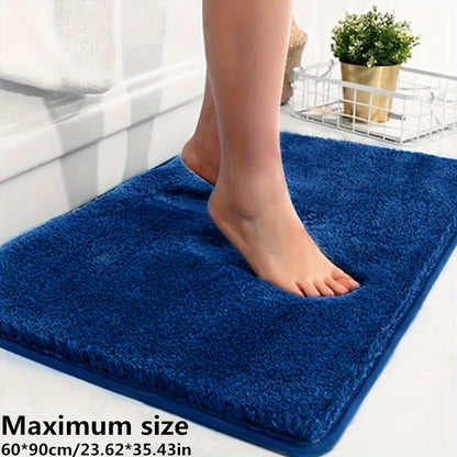 Luxury Plush Bathroom Mat - Ultra Soft Non Slip Bathmat