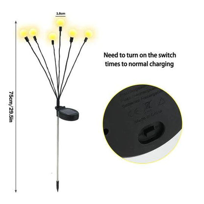 Colorful Outdoor Solar String Lights