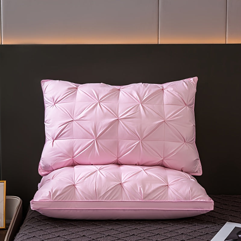 Plush Contour Neck Pillow for Restful Sleep