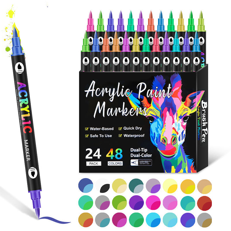 Vibrant Art Marker Set