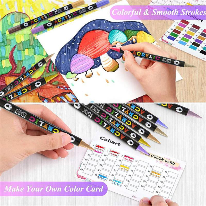 Vibrant Art Marker Set