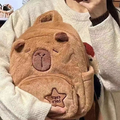Adorable Plush Children's School Backpack