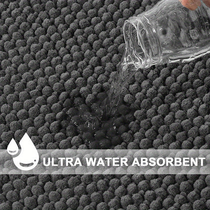 Soft Non-Slip Corner Bath Mat for Shower