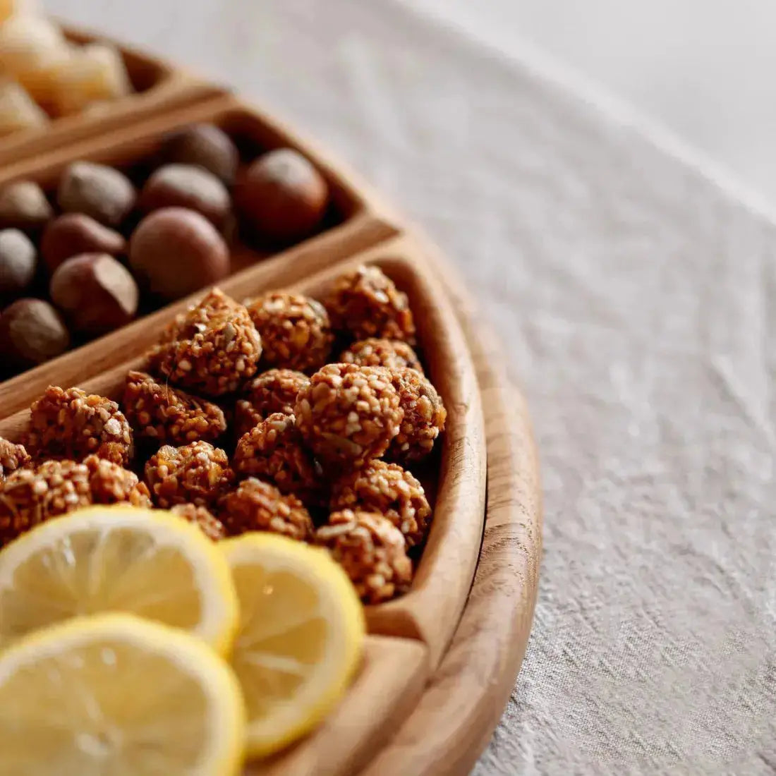 Stylish Wooden Serving Platter