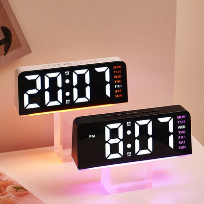 Contemporary LED Digital Nightlight Alarm Clock